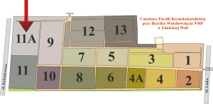 Brak mapy sektorowej