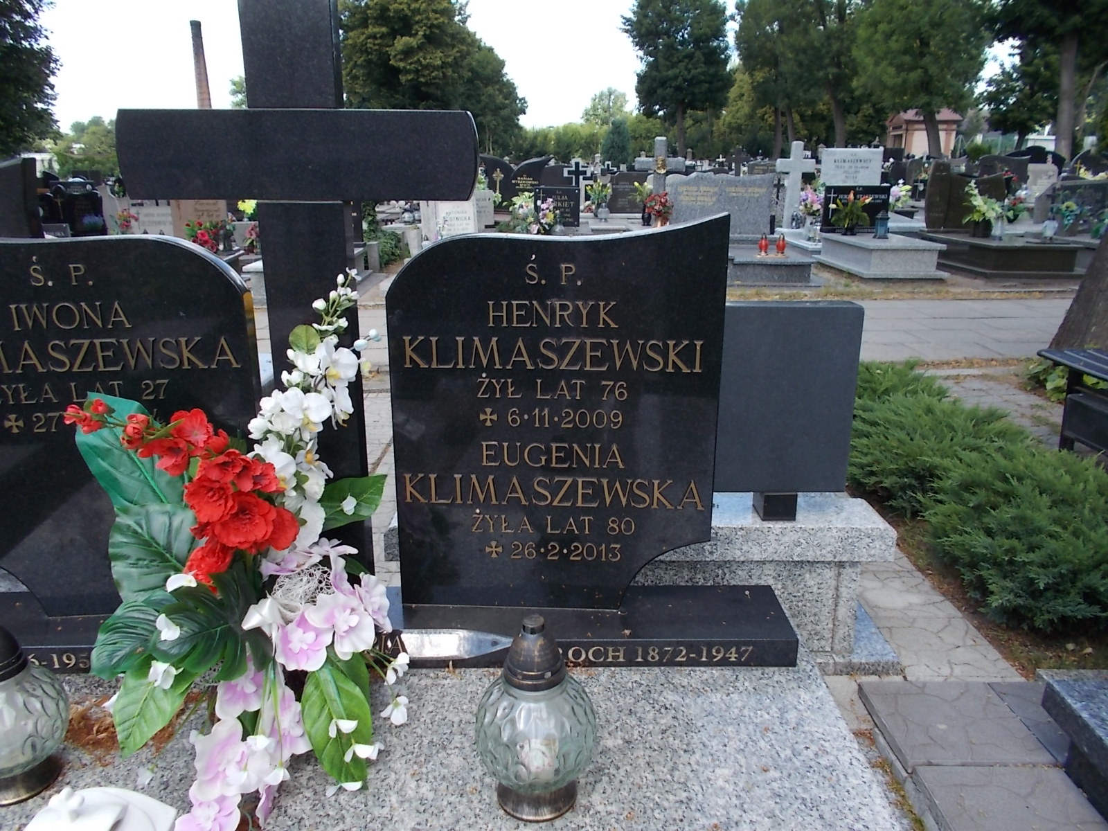 Iwona Klimaszewska Zduńska Wola parafia - Grobonet - Wyszukiwarka osób pochowanych