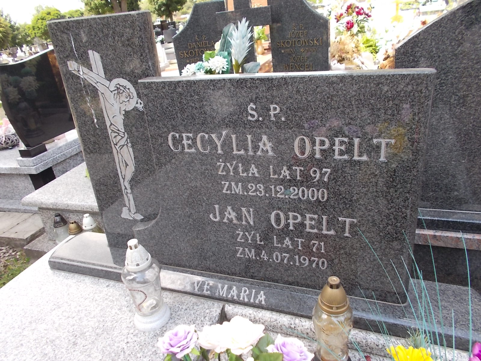 Cecylia Opelt Zduńska Wola parafia - Grobonet - Wyszukiwarka osób pochowanych