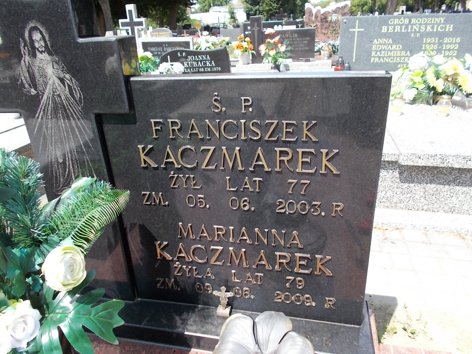 Franciszek Kaczmarek Zduńska Wola parafia - Grobonet - Wyszukiwarka osób pochowanych