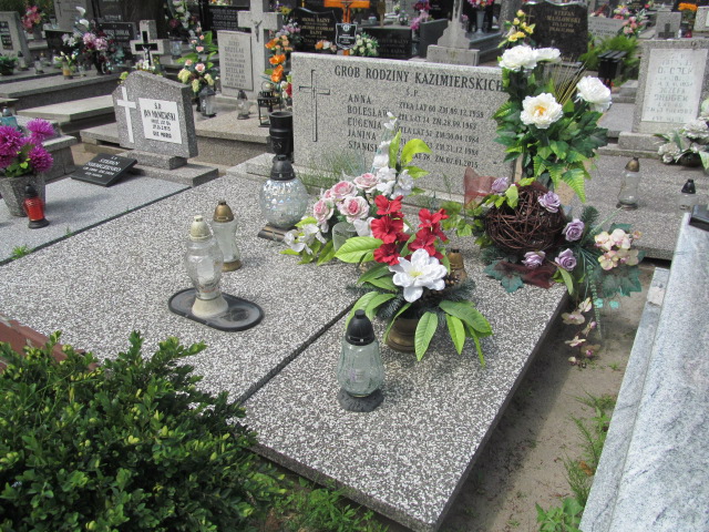 Grób Eugenia Kazimierska