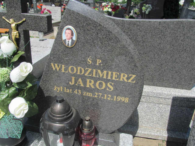 Włodzimierz Jaros Zduńska Wola parafia - Grobonet - Wyszukiwarka osób pochowanych