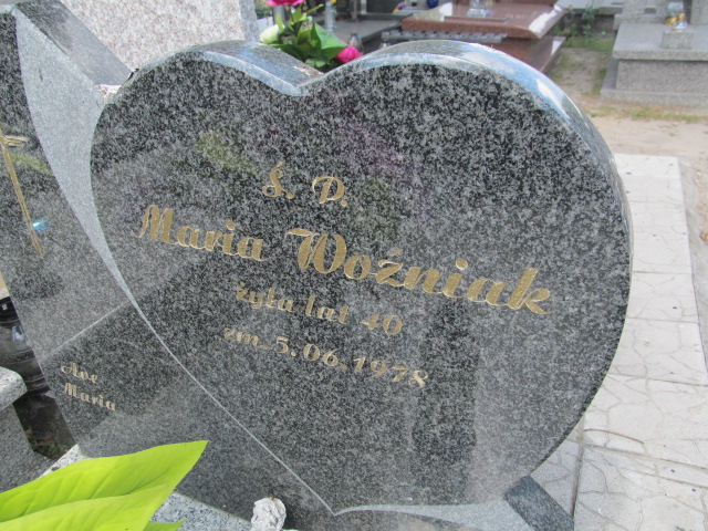 Maria Woźniak Zduńska Wola parafia - Grobonet - Wyszukiwarka osób pochowanych