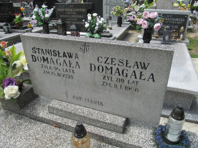 Czesław Domagała Zduńska Wola parafia - Grobonet - Wyszukiwarka osób pochowanych