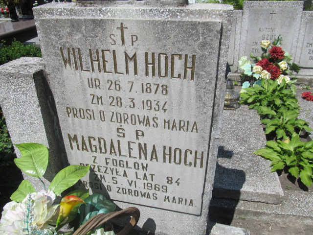 Magdalena Hoch Zduńska Wola parafia - Grobonet - Wyszukiwarka osób pochowanych