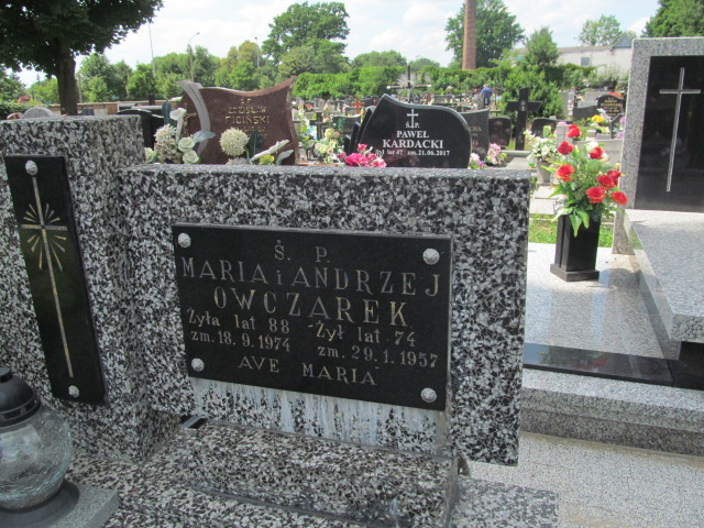 Grób Maria Owczarek