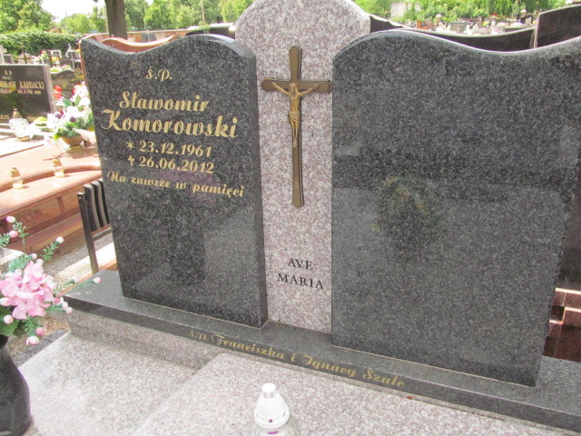 Sławomir Komorowski 1961 Zduńska Wola parafia - Grobonet - Wyszukiwarka osób pochowanych