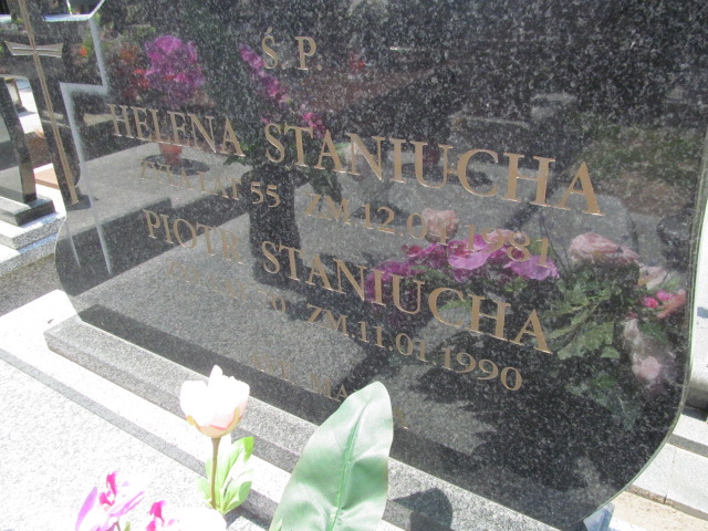 Piotr Staniucha Zduńska Wola parafia - Grobonet - Wyszukiwarka osób pochowanych