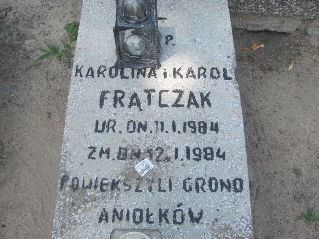 Karol Frątczak 1984 Zduńska Wola parafia - Grobonet - Wyszukiwarka osób pochowanych