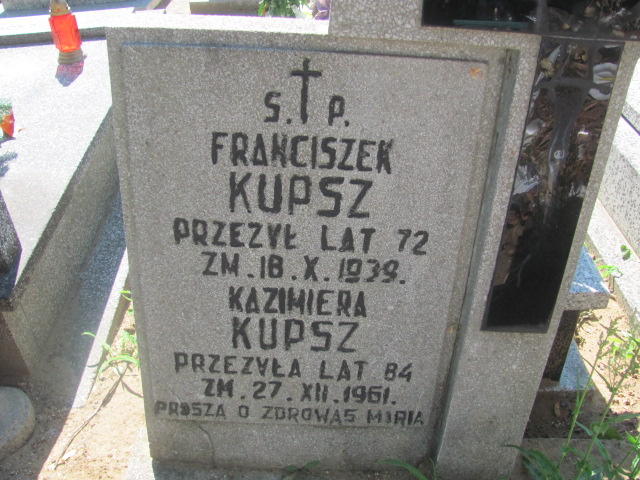 Kazimiera Kupsz Zduńska Wola parafia - Grobonet - Wyszukiwarka osób pochowanych