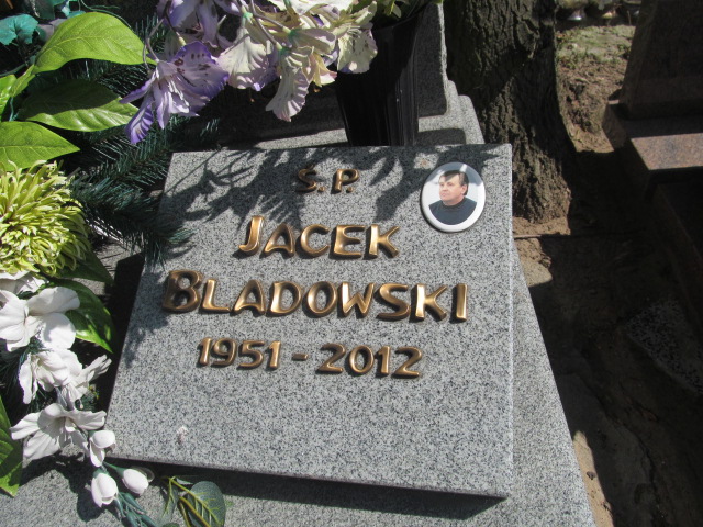 Jacek Bladowski 1951 Zduńska Wola parafia - Grobonet - Wyszukiwarka osób pochowanych