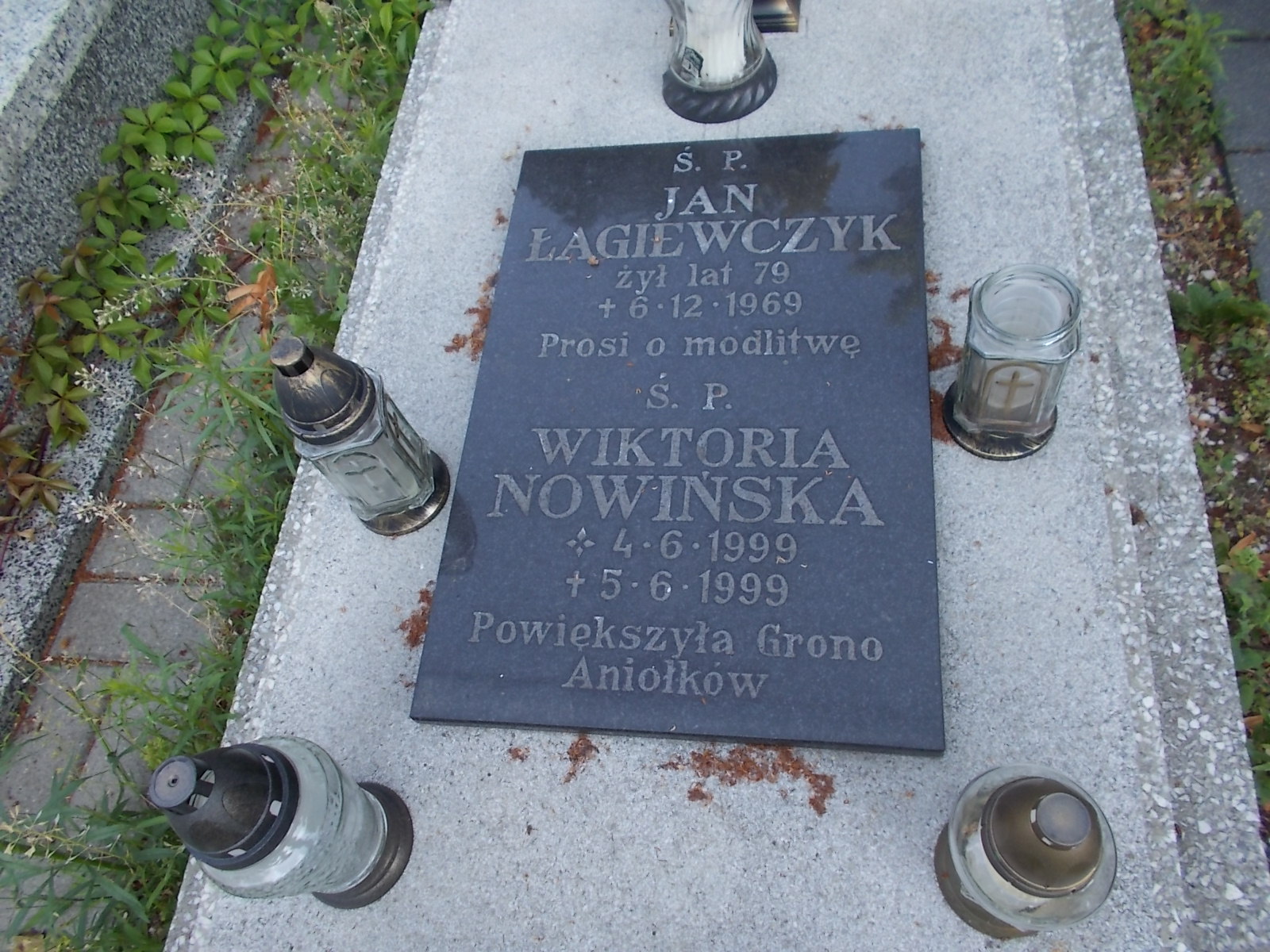 Wiktoria Nowińska 1999 Zduńska Wola parafia - Grobonet - Wyszukiwarka osób pochowanych