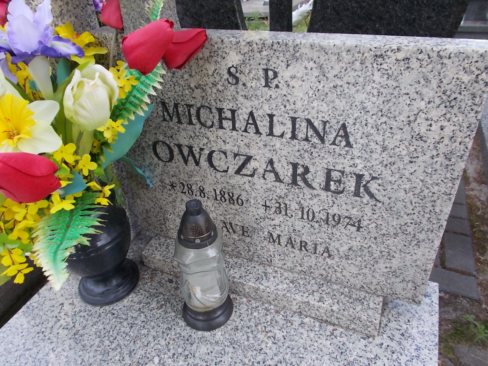 Michalina Owczarek 1886 Zduńska Wola parafia - Grobonet - Wyszukiwarka osób pochowanych