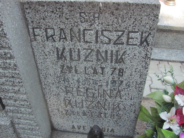 Jerzy Kuźnik 1945 Zduńska Wola parafia - Grobonet - Wyszukiwarka osób pochowanych