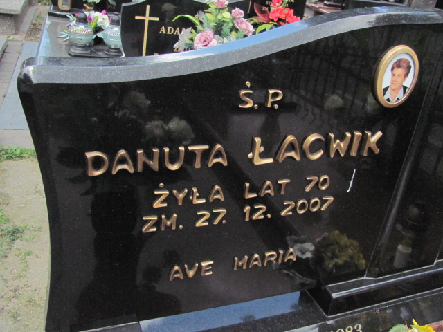 Danuta Łacwik Zduńska Wola parafia - Grobonet - Wyszukiwarka osób pochowanych