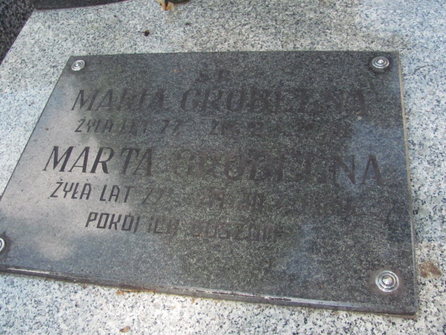 Marta Grobelna Zduńska Wola parafia - Grobonet - Wyszukiwarka osób pochowanych