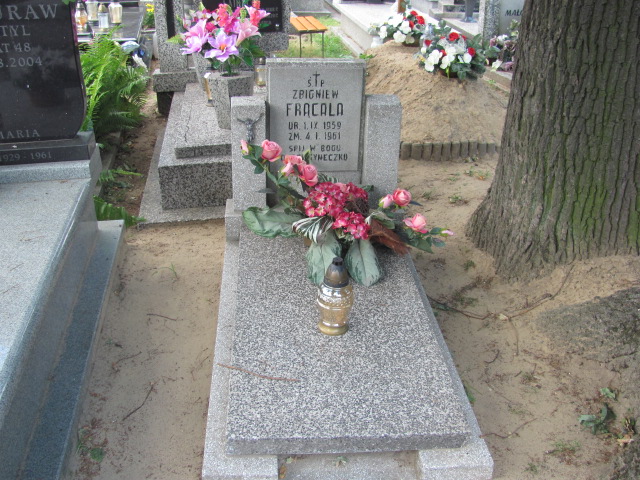 Grób Zbigniew Frącala