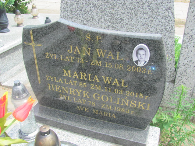 Jan Wal Zduńska Wola parafia - Grobonet - Wyszukiwarka osób pochowanych