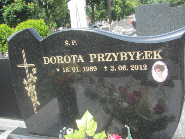 Dorota Przybyłek 1969 Zduńska Wola parafia - Grobonet - Wyszukiwarka osób pochowanych