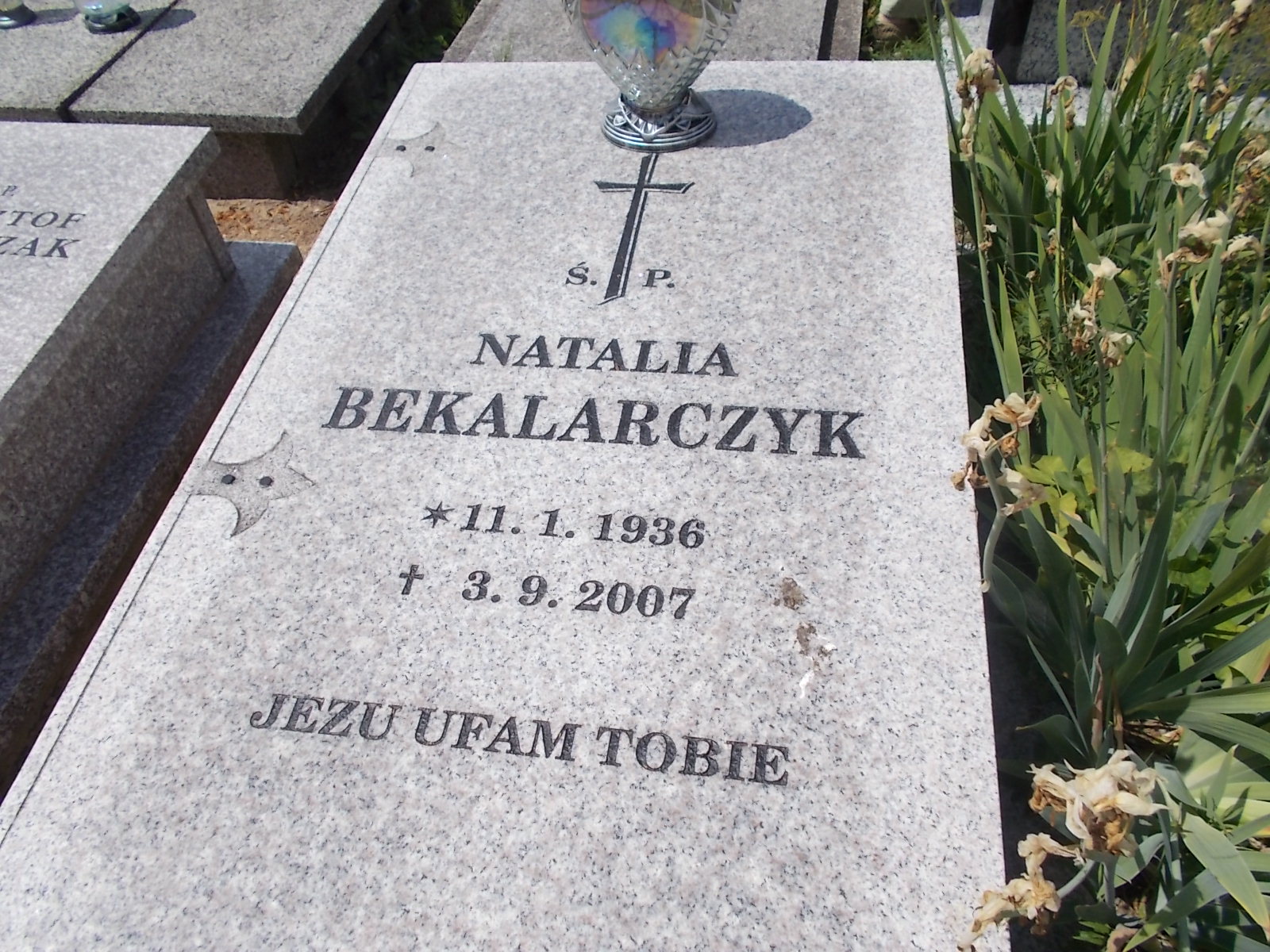 Natalia Bakalarczyk 1936 Zduńska Wola parafia - Grobonet - Wyszukiwarka osób pochowanych