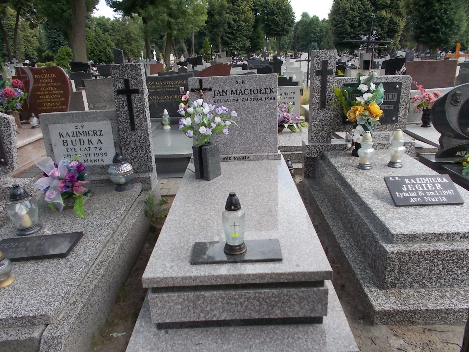 Grób Jan Maciołek