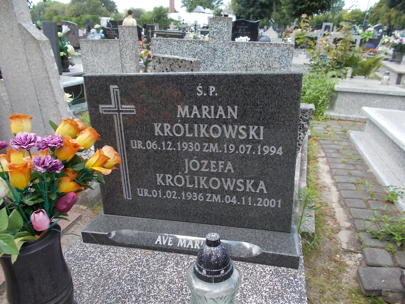 Iwona Królikowska 1958 Zduńska Wola parafia - Grobonet - Wyszukiwarka osób pochowanych